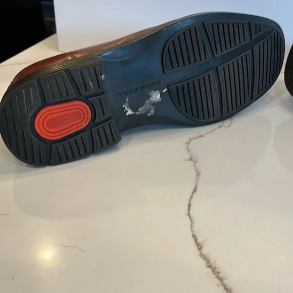 Rockport Brown Walkability Dress Loafers. Shock Absorption Moisture Wicking 10.5 - Picture 8 of 16